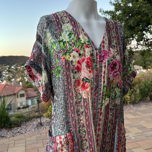 Cienna Cinta jumpsuit print romper lightweight breathable midi - Picture 3 of 9